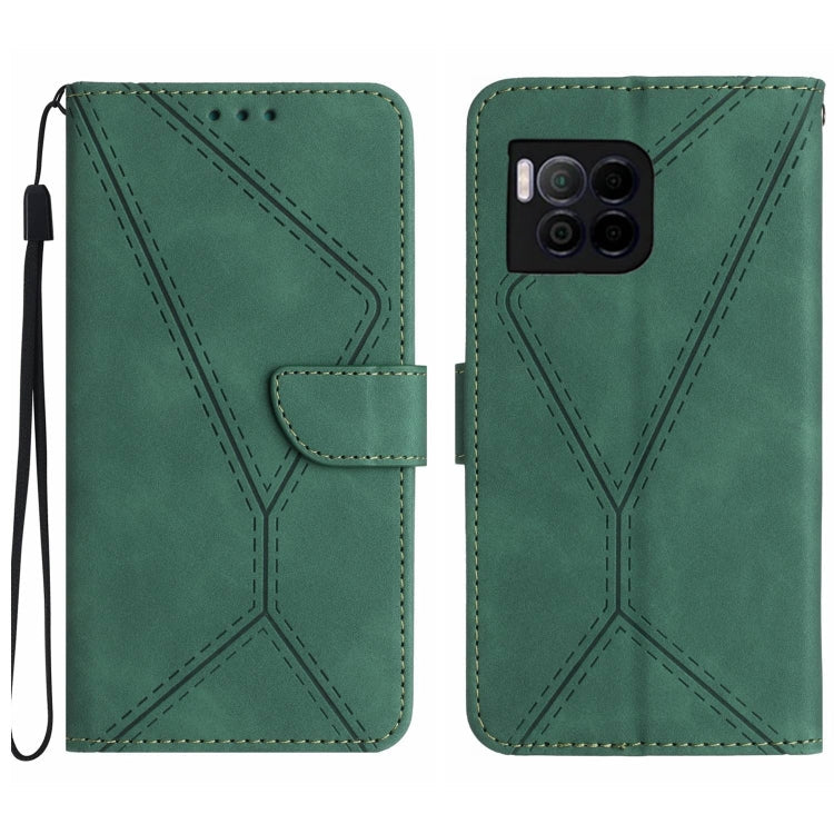 Stitching Embossed Leather Phone Case My Store