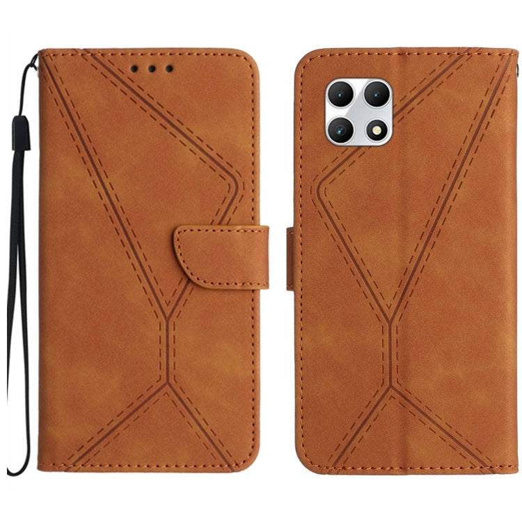 Stitching Embossed Leather Phone Case My Store