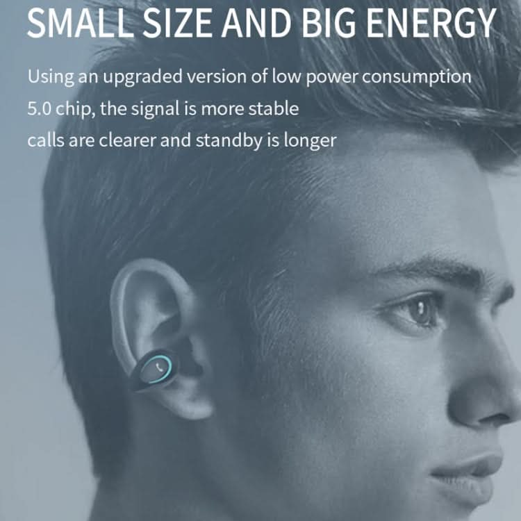 YX08 Ultra-light Ear-hook Stereo Wireless V5.0 Bluetooth Earphones