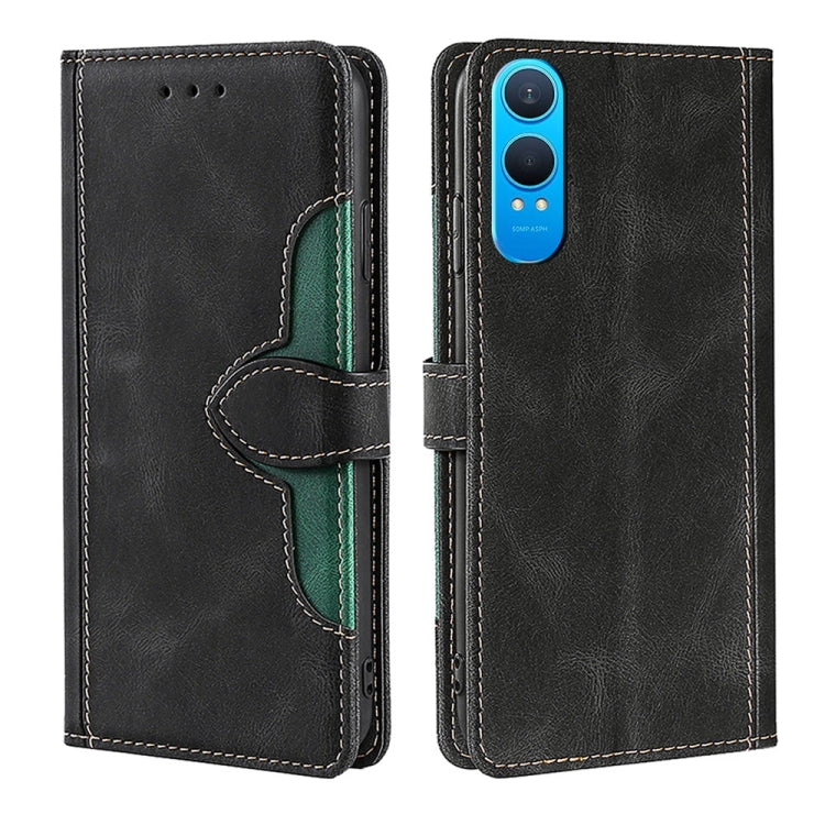 Skin Feel Magnetic Buckle Leather Phone Case