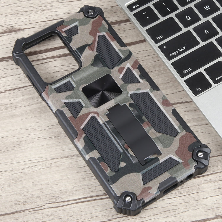 Camouflage Armor Kickstand TPU + PC Magnetic Phone Case My Store