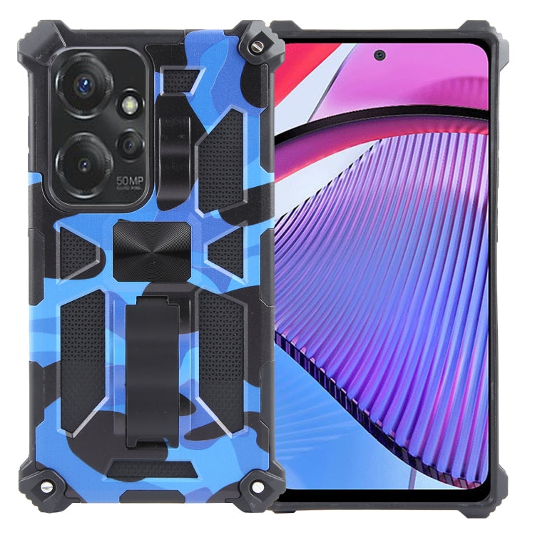 Camouflage Armor Kickstand TPU + PC Magnetic Phone Case My Store