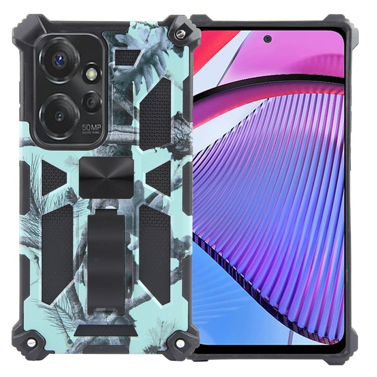 Camouflage Armor Kickstand TPU + PC Magnetic Phone Case My Store