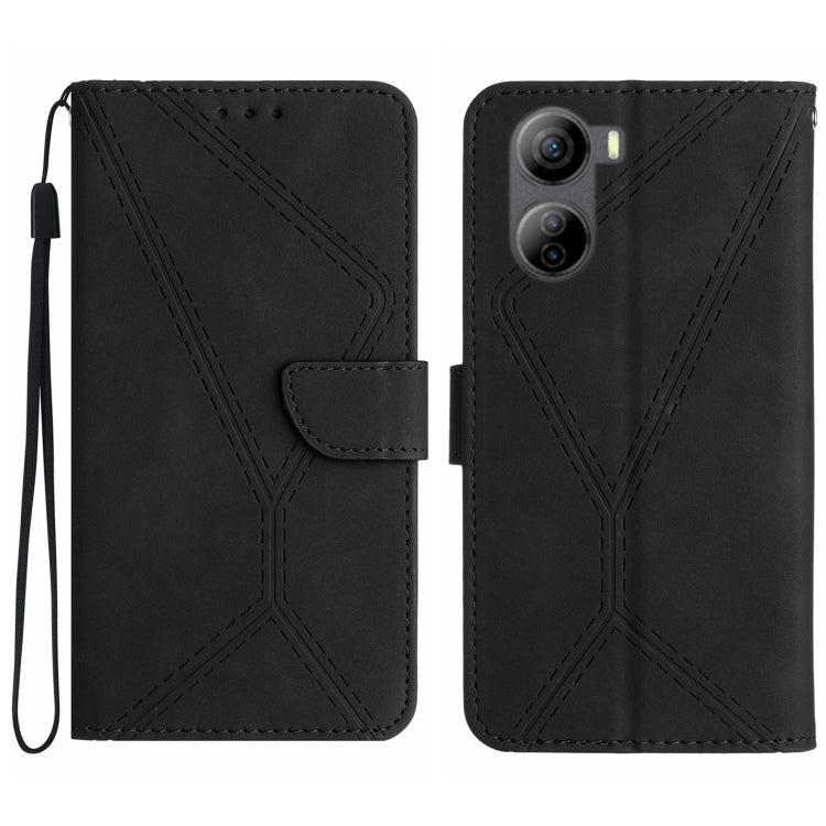 Stitching Embossed Leather Phone Case My Store