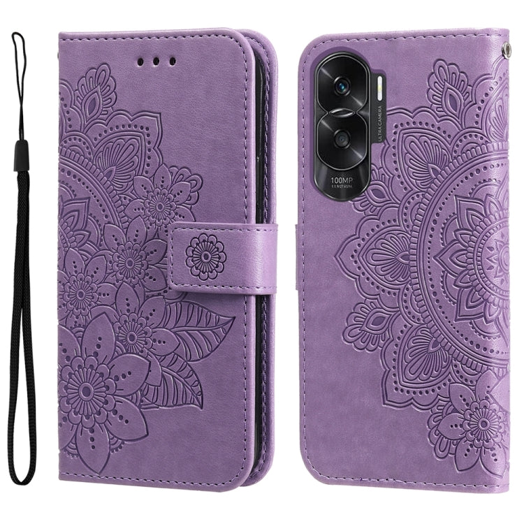 Seven-petal Flowers Embossing Leather Phone Case, Series 1 My Store