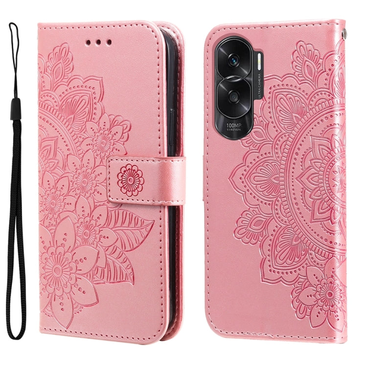 Seven-petal Flowers Embossing Leather Phone Case, Series 1 My Store