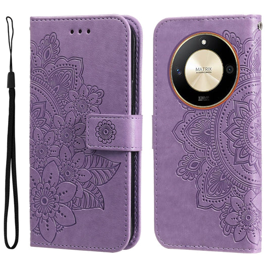 Seven-petal Flowers Embossing Leather Phone Case, Series 3 My Store