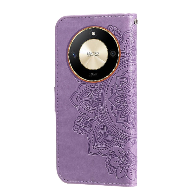 Seven-petal Flowers Embossing Leather Phone Case, Series 3 My Store