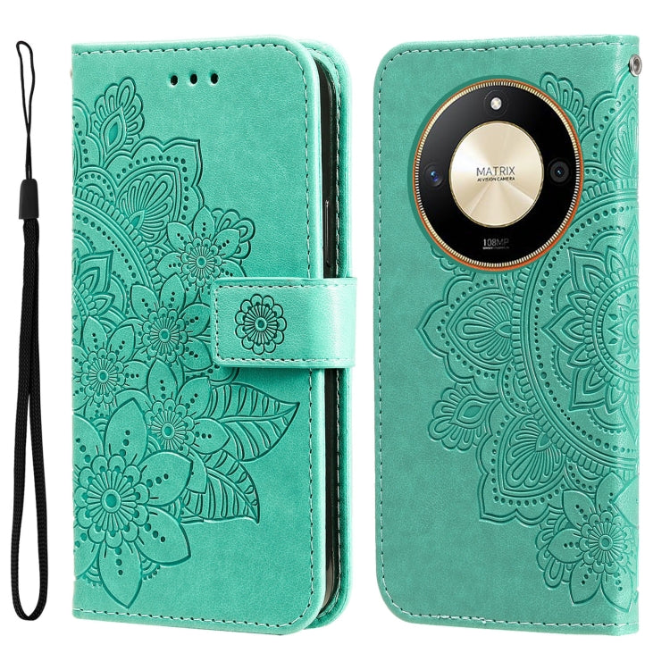 Seven-petal Flowers Embossing Leather Phone Case, Series 3 My Store