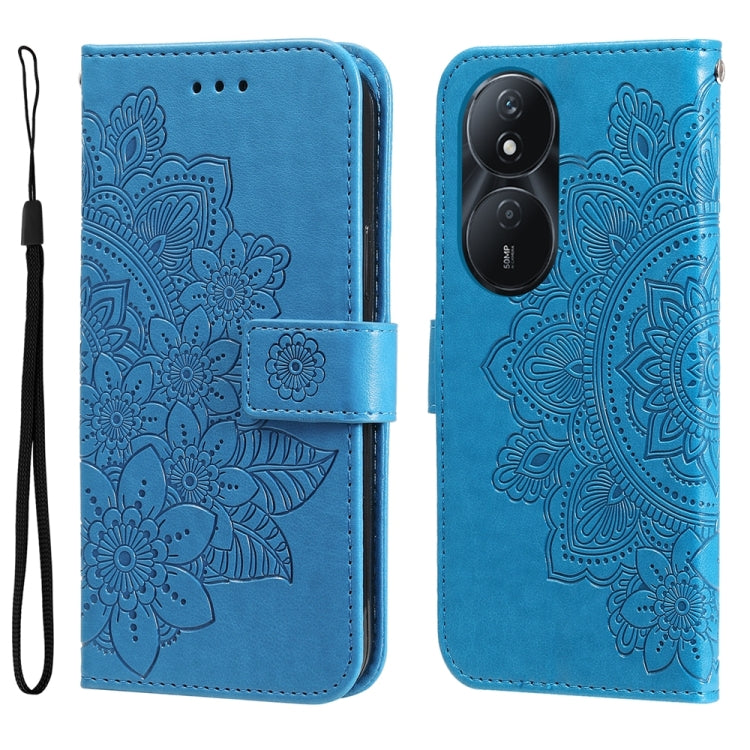 Seven-petal Flowers Embossing Leather Phone Case, Series 1 My Store