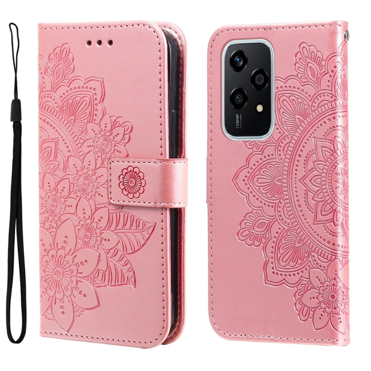 Seven-petal Flowers Embossing Leather Phone Case, Series 1 My Store