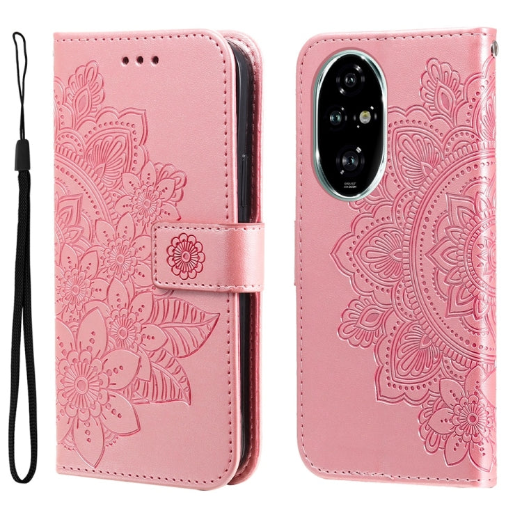 Seven-petal Flowers Embossing Leather Phone Case, Series 3 My Store