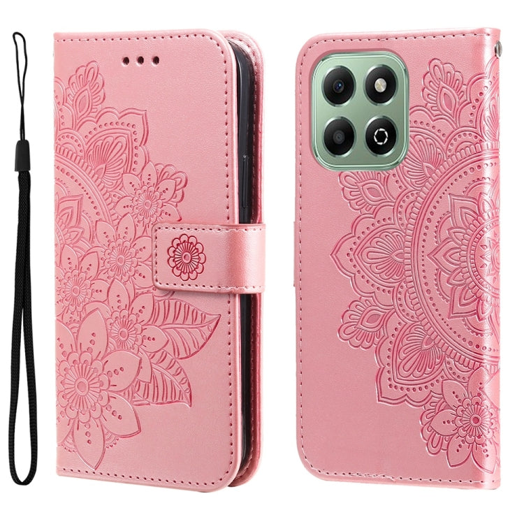 Seven-petal Flowers Embossing Leather Phone Case, Series 1 My Store