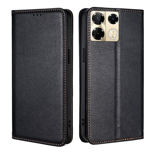 Gloss Oil Solid Color Magnetic Leather Phone Case, Series 2