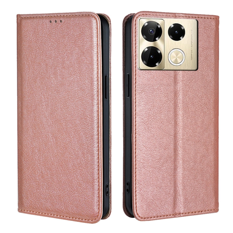 Gloss Oil Solid Color Magnetic Leather Phone Case, Series 1 My Store