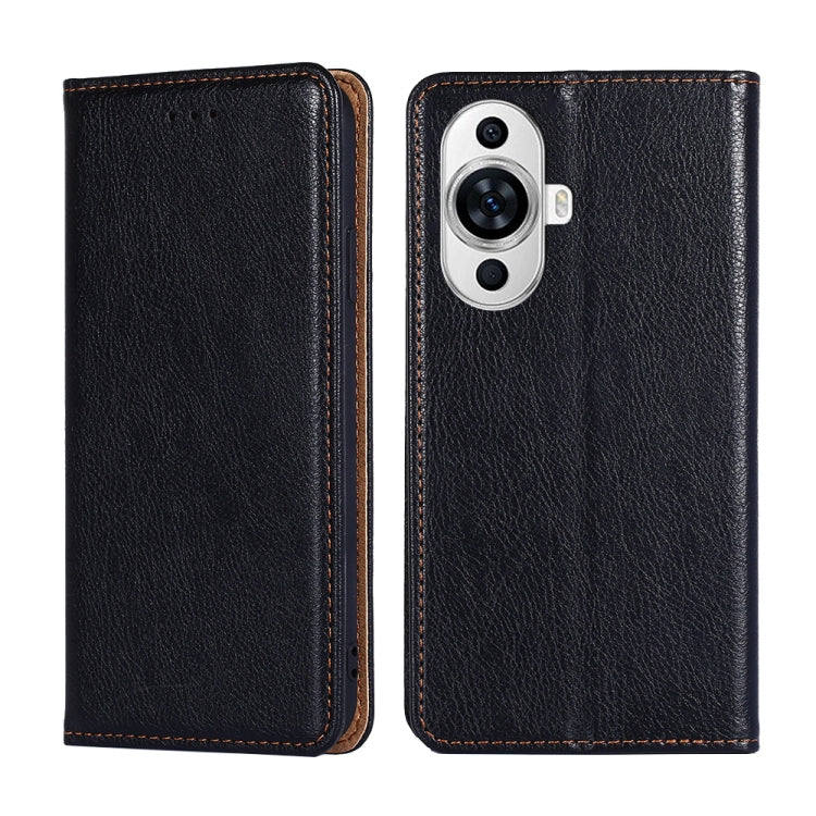 Gloss Oil Solid Color Magnetic Leather Phone Case My Store