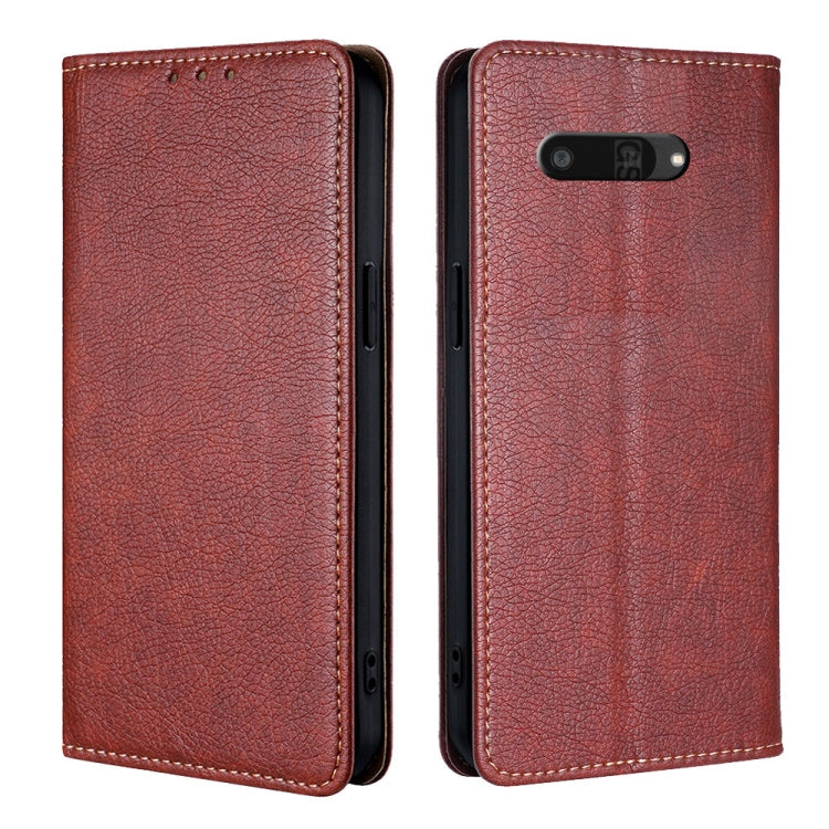 Gloss Oil Solid Color Magnetic Leather Phone Case My Store