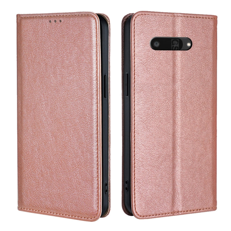 Gloss Oil Solid Color Magnetic Leather Phone Case My Store