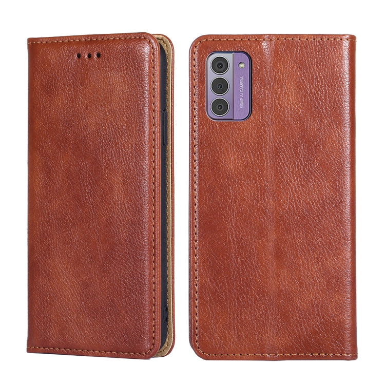 Gloss Oil Solid Color Magnetic Leather Phone Case, Series 2