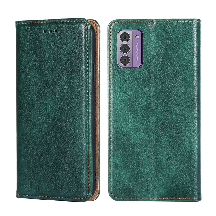 Gloss Oil Solid Color Magnetic Leather Phone Case, Series 2