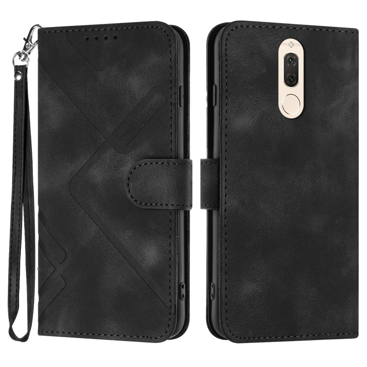 Line Pattern Skin Feel Leather Phone Case, Series 1 My Store