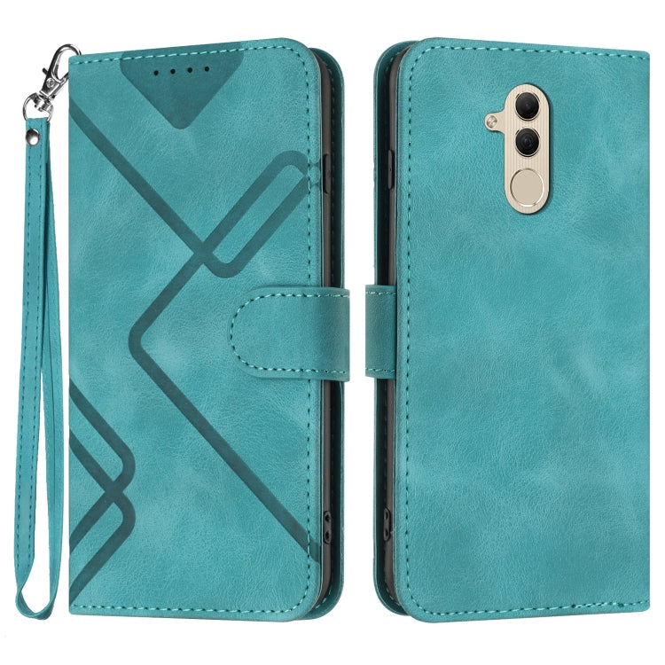 Line Pattern Skin Feel Leather Phone Case, Series 2 My Store