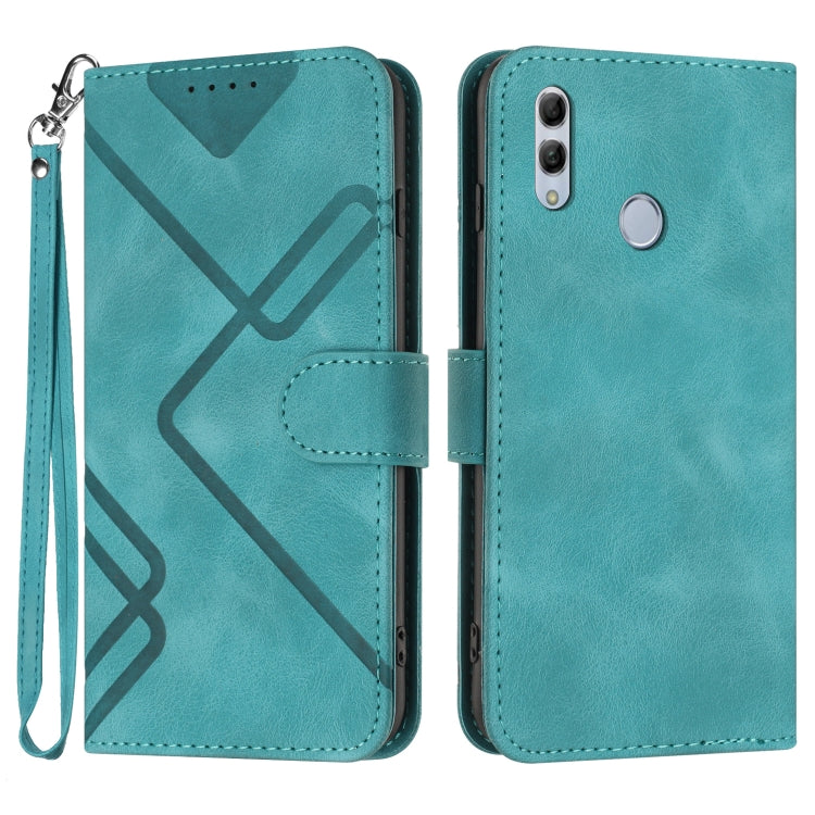 Line Pattern Skin Feel Leather Phone Case, Series 2 My Store