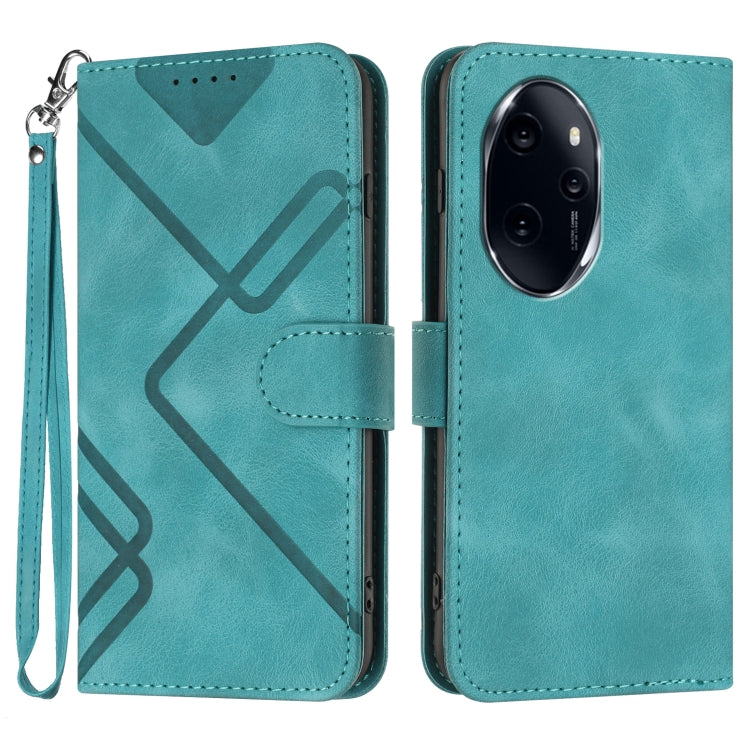 Line Pattern Skin Feel Leather Phone Case, Series 3 My Store