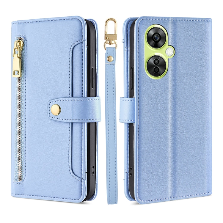 Sheep Texture Cross-body Zipper Wallet Leather Phone Case, Series 1 My Store