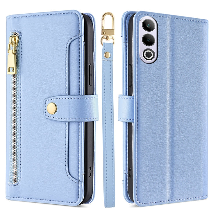 Sheep Texture Cross-body Zipper Wallet Leather Phone Case, Series 1 My Store