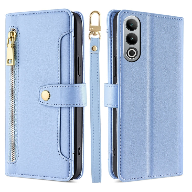 Sheep Texture Cross-body Zipper Wallet Leather Phone Case, Series 1 My Store