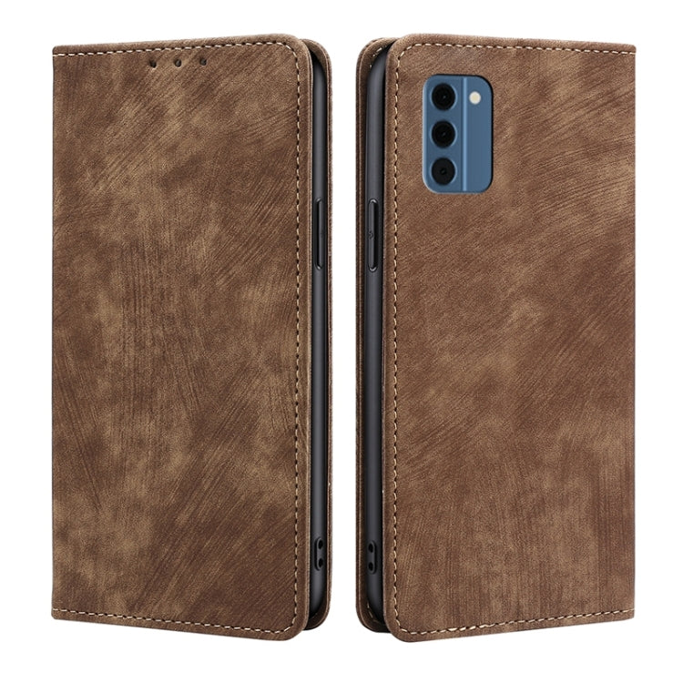 RFID Anti-theft Brush Magnetic Leather Phone Case My Store