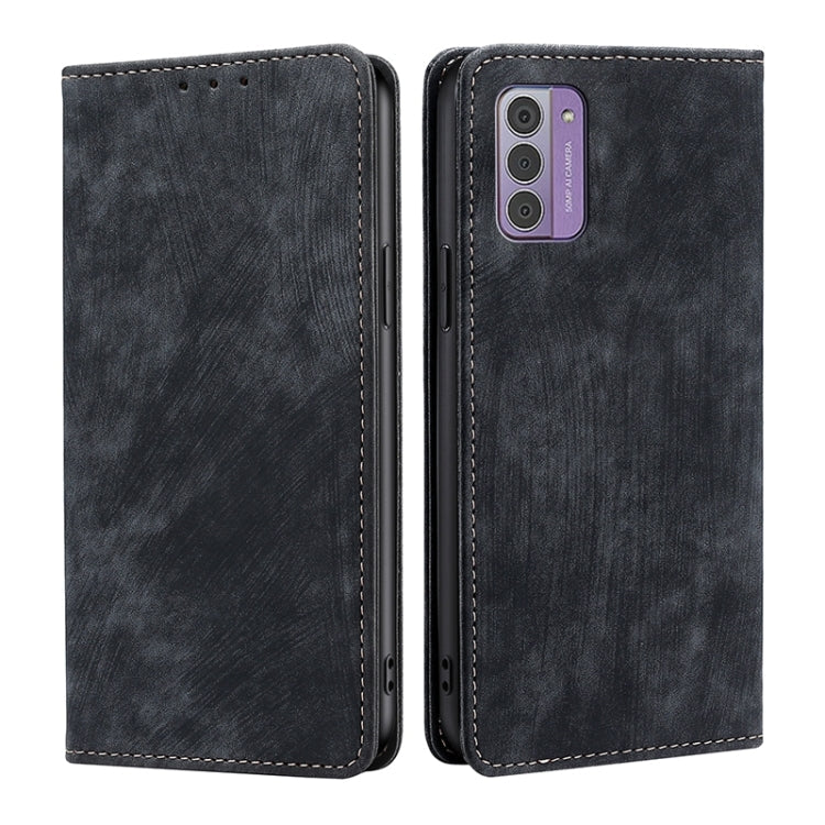 RFID Anti-theft Brush Magnetic Leather Phone Case My Store