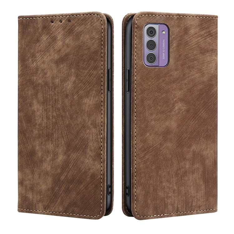 RFID Anti-theft Brush Magnetic Leather Phone Case My Store