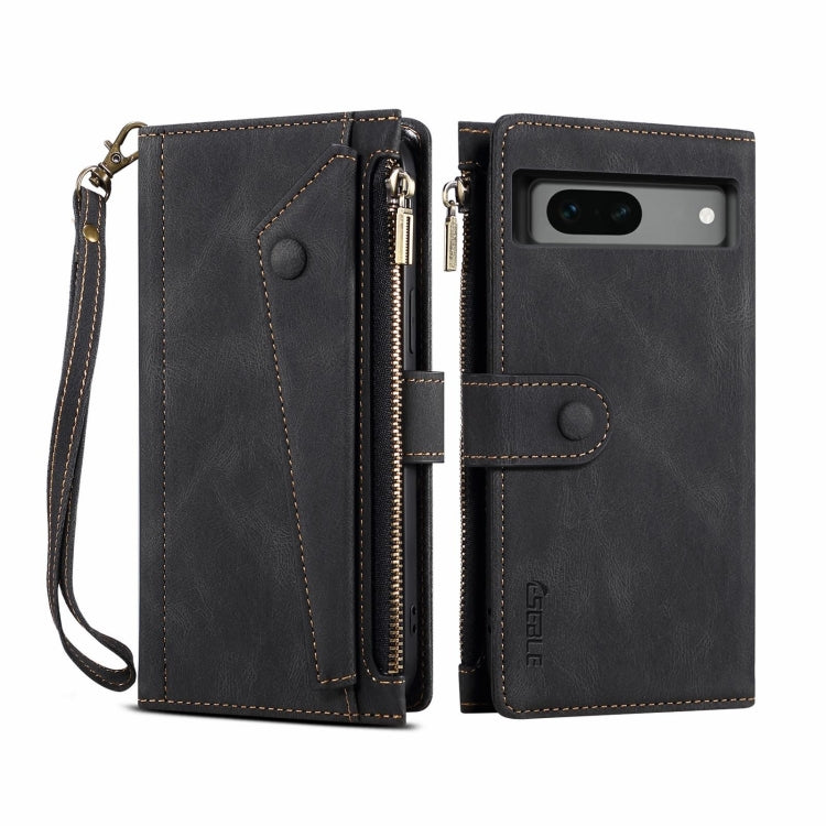 ESEBLE Retro Frosted RFID Flip Leather Phone Case