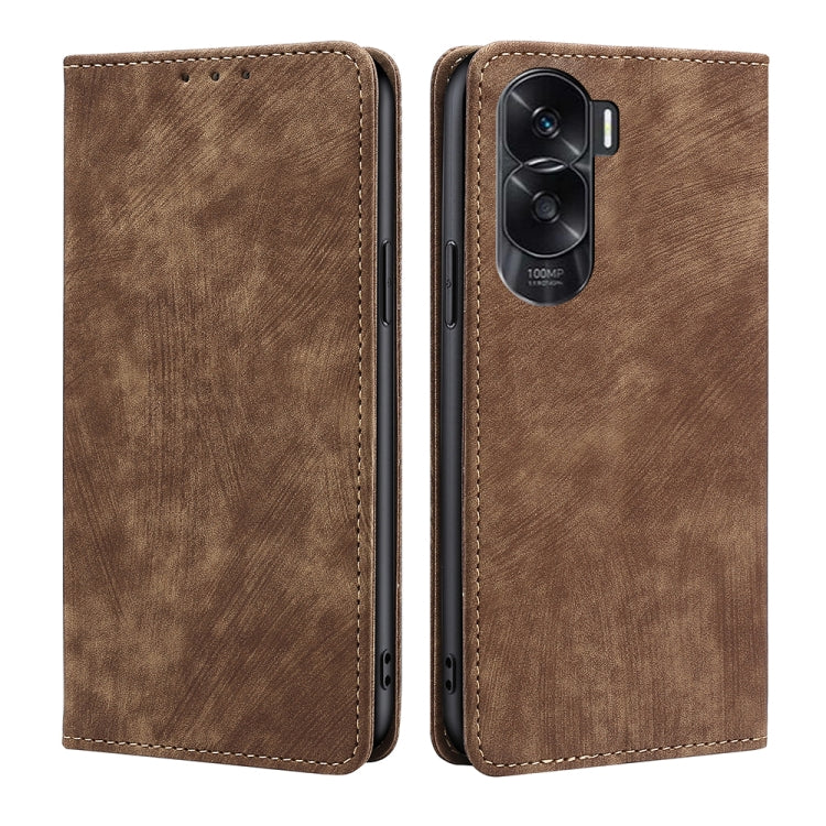 RFID Anti-theft Brush Magnetic Leather Phone Case My Store