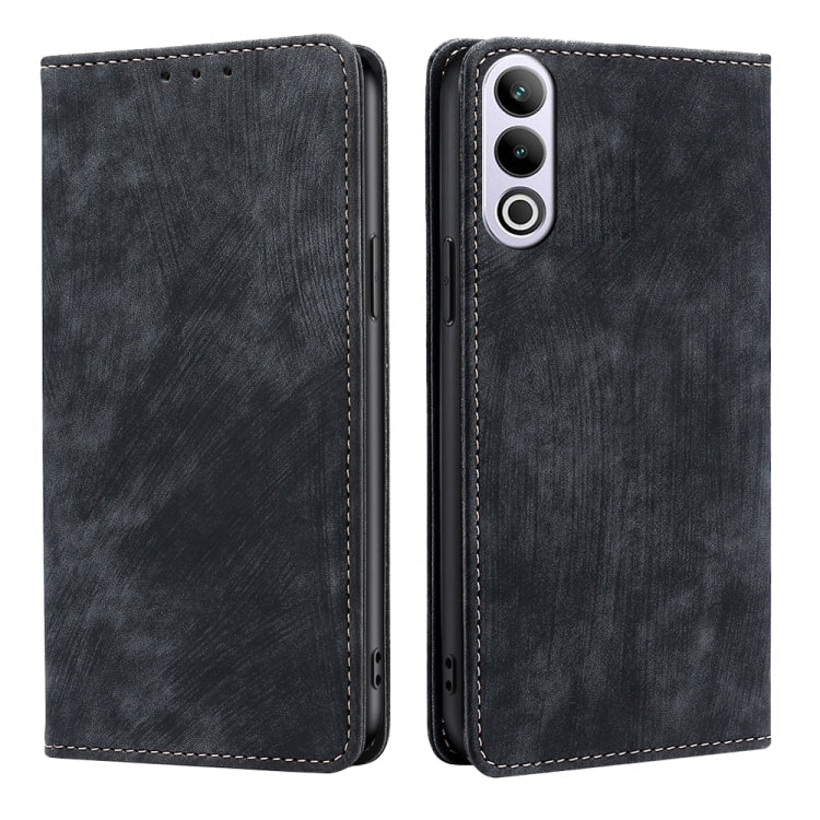 RFID Anti-theft Brush Magnetic Leather Phone Case, Series 1