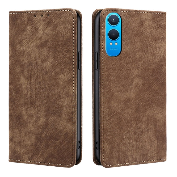 RFID Anti-theft Brush Magnetic Leather Phone Case, Series 2