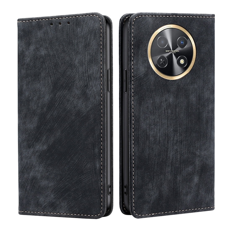 RFID Anti-theft Brush Magnetic Leather Phone Case, Series 1