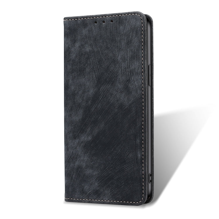 RFID Anti-theft Brush Magnetic Leather Phone Case, Series 1