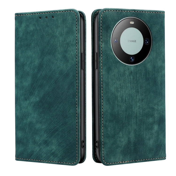 RFID Anti-theft Brush Magnetic Leather Phone Case, Series 2