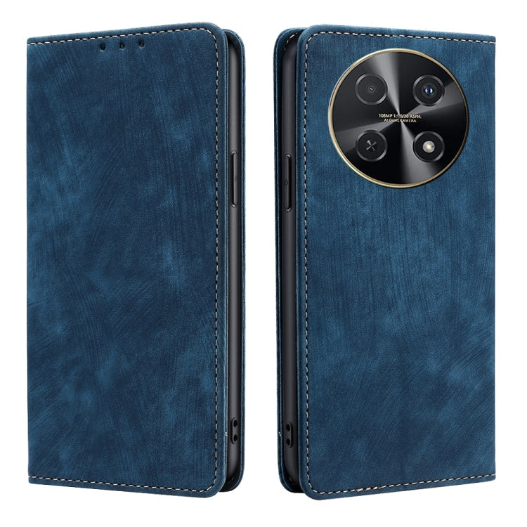 RFID Anti-theft Brush Magnetic Leather Phone Case, Series 1