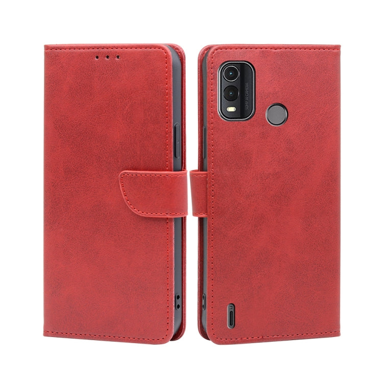 Calf Texture Buckle Flip Leather Phone Case