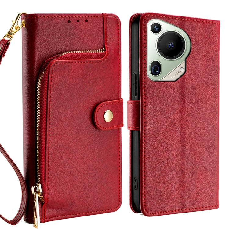 Zipper Bag Leather Phone Case