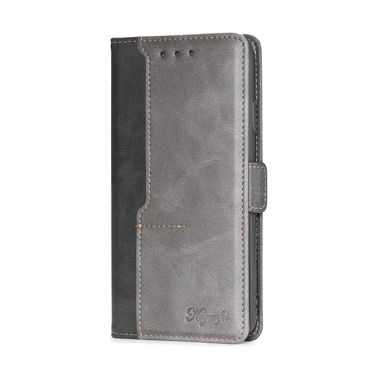 Contrast Color Side Buckle Leather Phone Case, Series 1