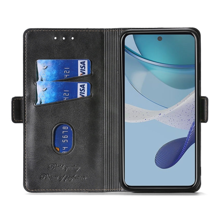 Contrast Color Side Buckle Leather Phone Case, Series 1