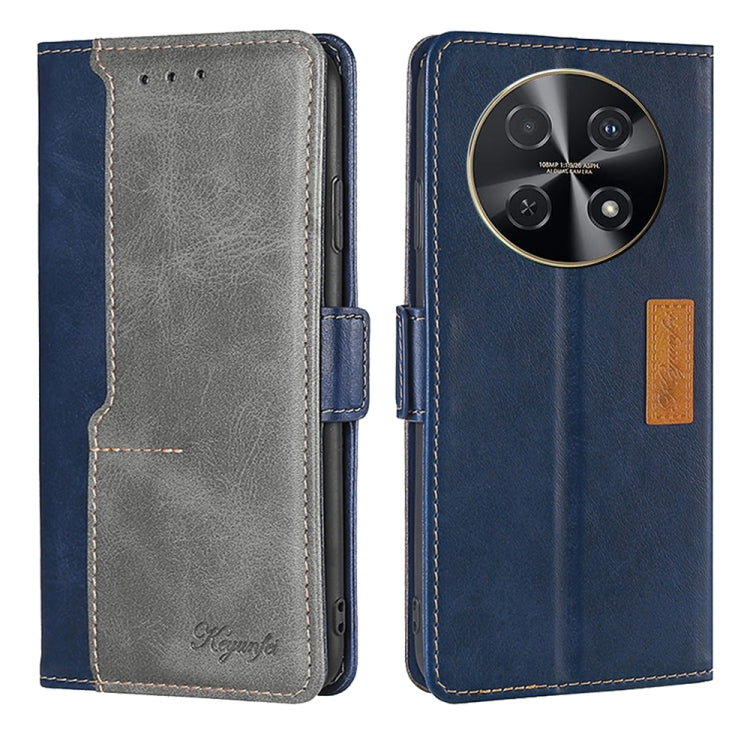 Contrast Color Side Buckle Leather Phone Case, Series 1