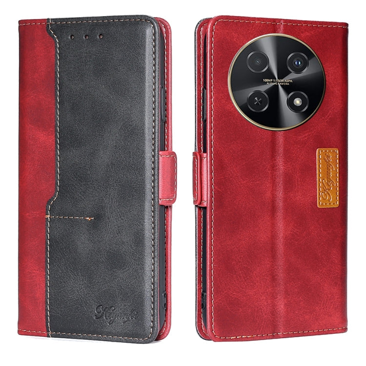 Contrast Color Side Buckle Leather Phone Case, Series 1