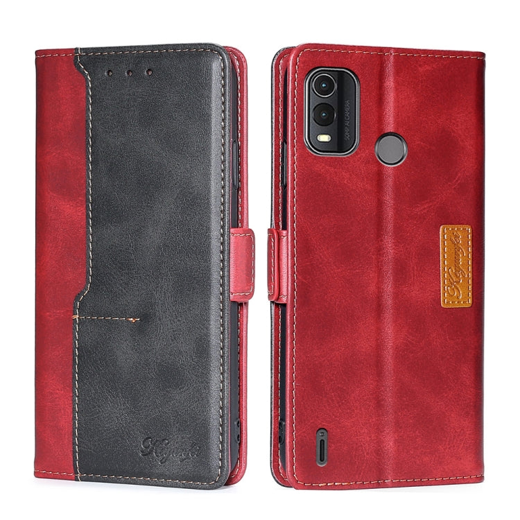 Contrast Color Side Buckle Leather Phone Case My Store