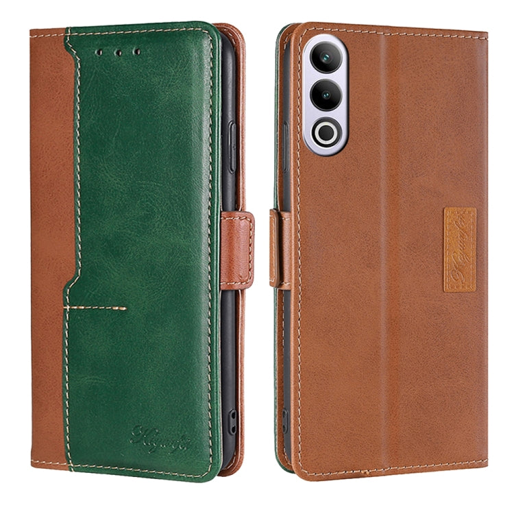 Contrast Color Side Buckle Leather Phone Case My Store